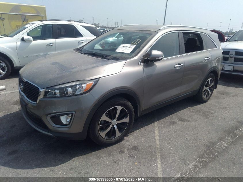 2016 KIA SORENTO EX - 5XYPH4A55GG106943