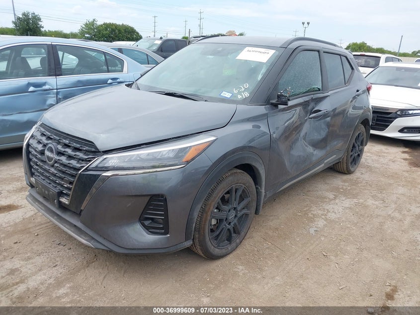 VIN 3N1CP5DV7PL471087 2023 NISSAN KICKS SR