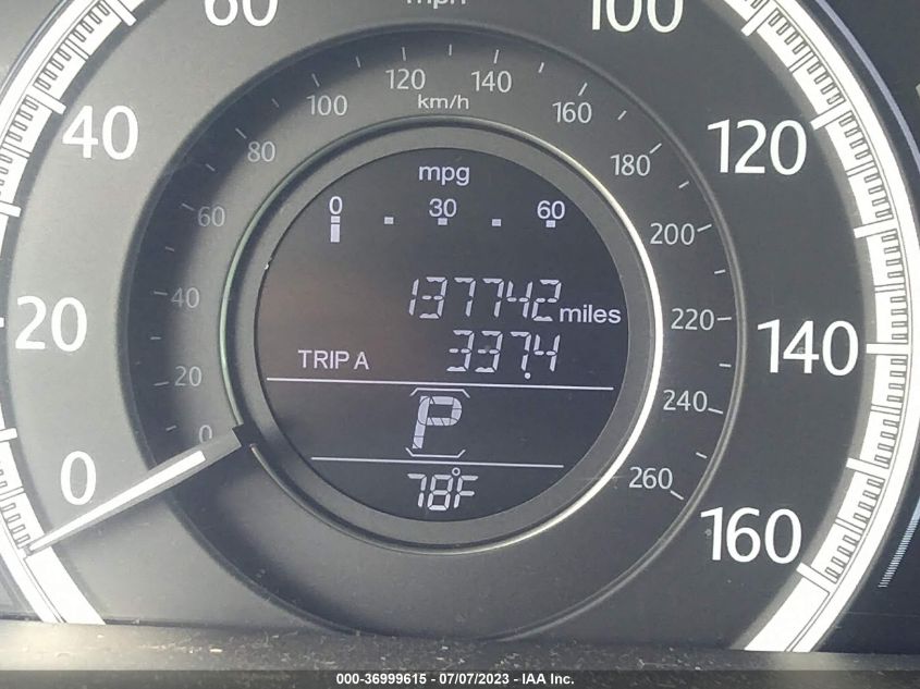 2013 HONDA ACCORD SDN EX-L - 1HGCR2F81DA162880