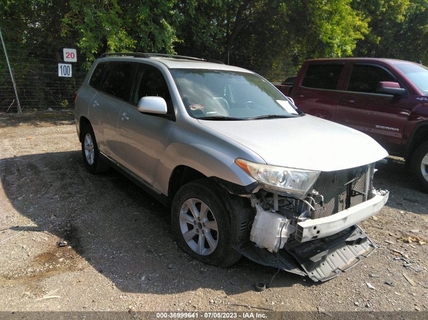 2013 TOYOTA HIGHLANDER - 5TDBK3EH0DS243510