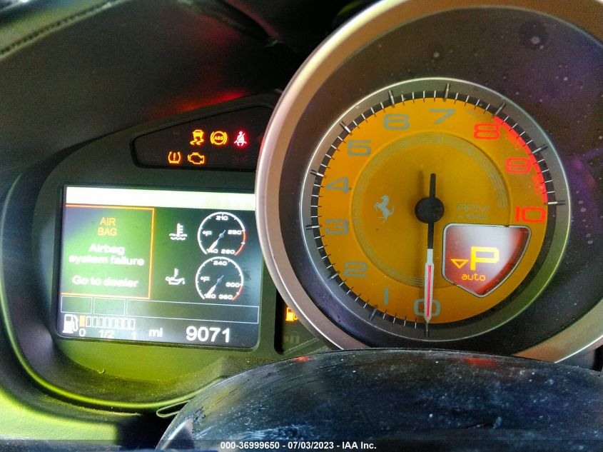 2014 FERRARI CALIFORNIA ZFF65TJA6E0203259