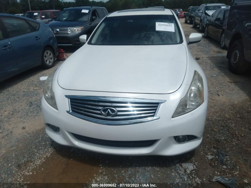 2013 INFINITI G37 SEDAN JOURNEY - JN1CV6APXDM711655