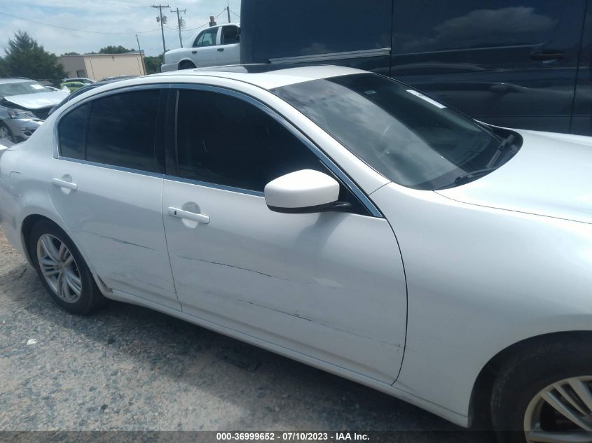 2013 INFINITI G37 SEDAN JOURNEY - JN1CV6APXDM711655