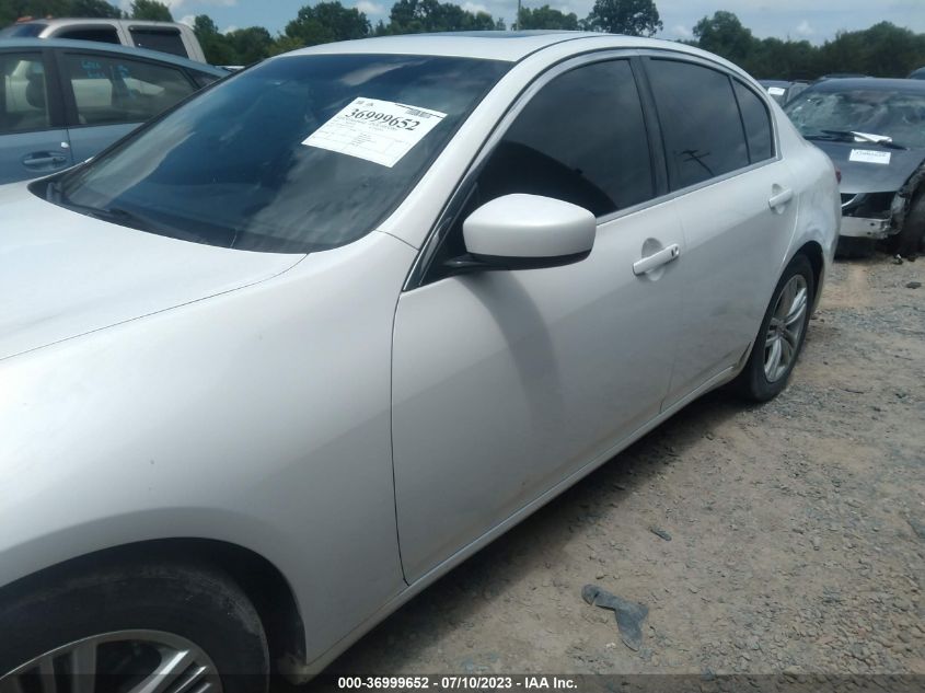 2013 INFINITI G37 SEDAN JOURNEY - JN1CV6APXDM711655