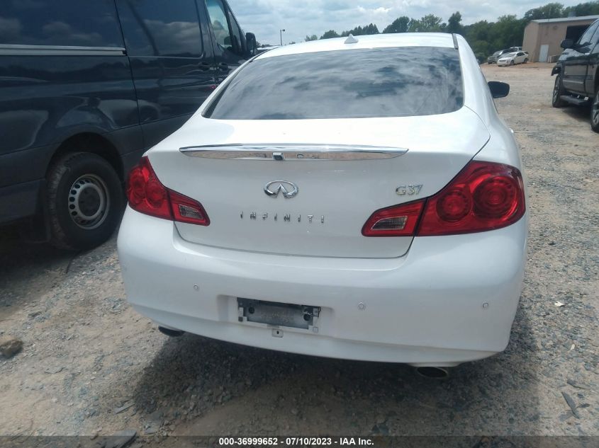2013 INFINITI G37 SEDAN JOURNEY - JN1CV6APXDM711655
