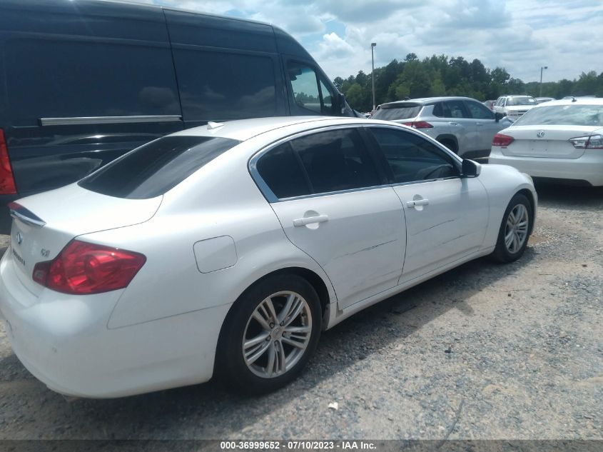 2013 INFINITI G37 SEDAN JOURNEY - JN1CV6APXDM711655