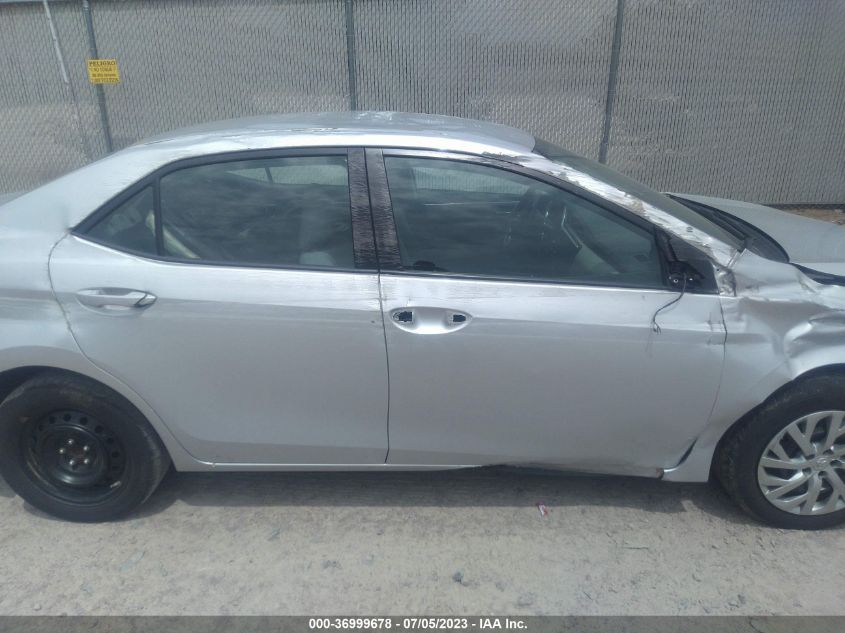 2018 TOYOTA COROLLA L/LE/XLE/SE/XSE - 2T1BURHEXJC001102
