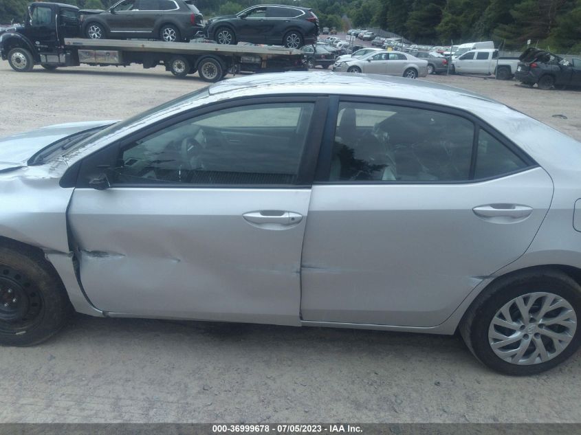 2018 TOYOTA COROLLA L/LE/XLE/SE/XSE - 2T1BURHEXJC001102