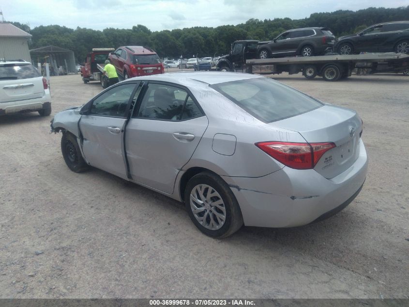 2018 TOYOTA COROLLA L/LE/XLE/SE/XSE - 2T1BURHEXJC001102