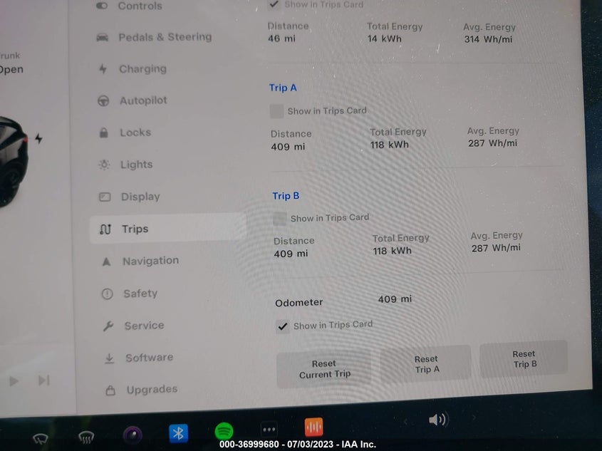 VIN 7SAYGDEE8PF806600 2023 TESLA MODEL Y LONG RANGE