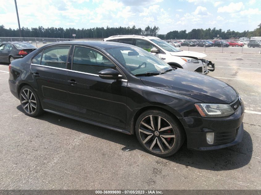 2014 VOLKSWAGEN JETTA SEDAN GLI AUTOBAHN W/NAV - 3VW4T7AJ4EM385184