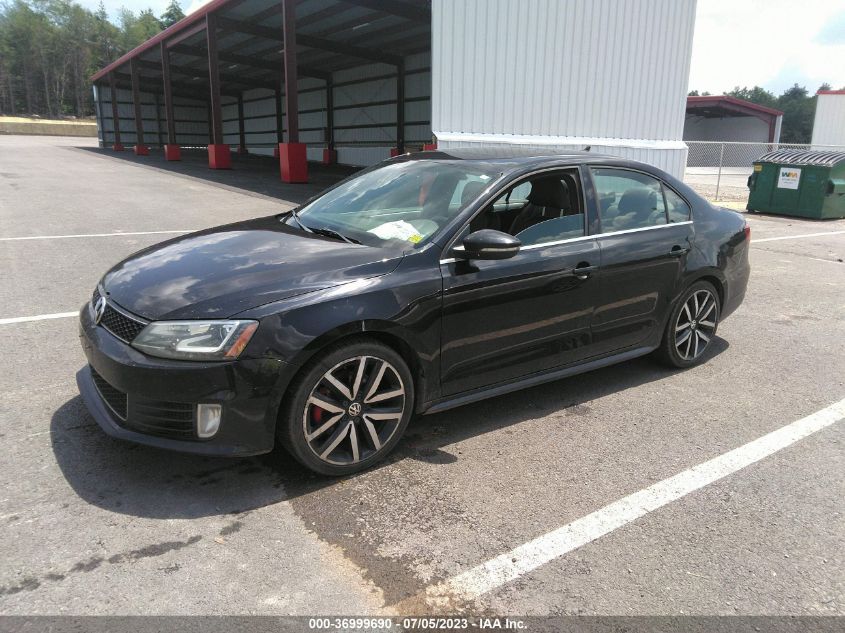 2014 VOLKSWAGEN JETTA SEDAN GLI AUTOBAHN W/NAV - 3VW4T7AJ4EM385184