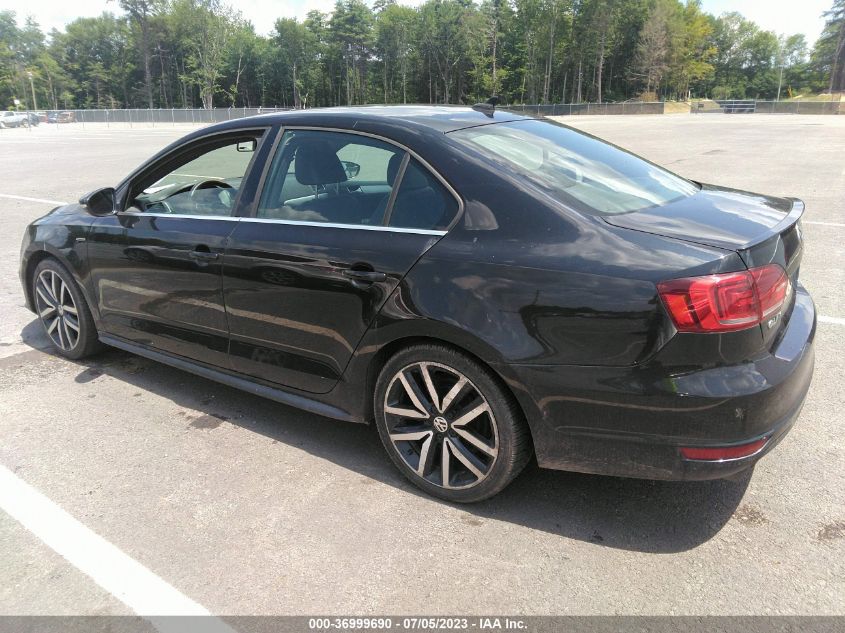 2014 VOLKSWAGEN JETTA SEDAN GLI AUTOBAHN W/NAV - 3VW4T7AJ4EM385184