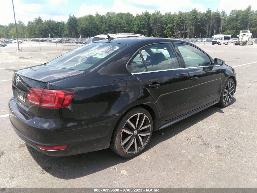 2014 VOLKSWAGEN JETTA SEDAN GLI AUTOBAHN W/NAV - 3VW4T7AJ4EM385184