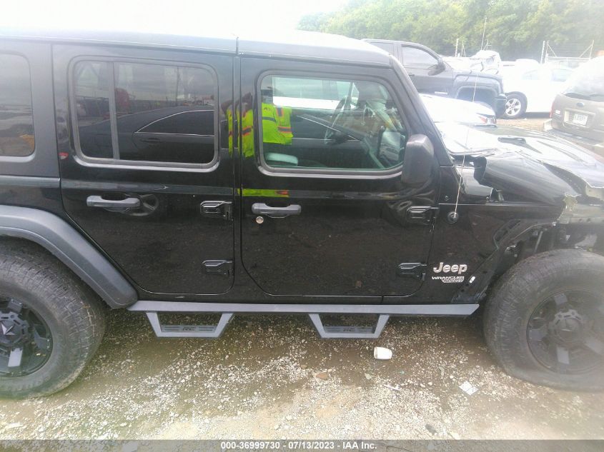 2018 JEEP WRANGLER UNLIMITED SPORT - 1C4HJXDG2JW171413