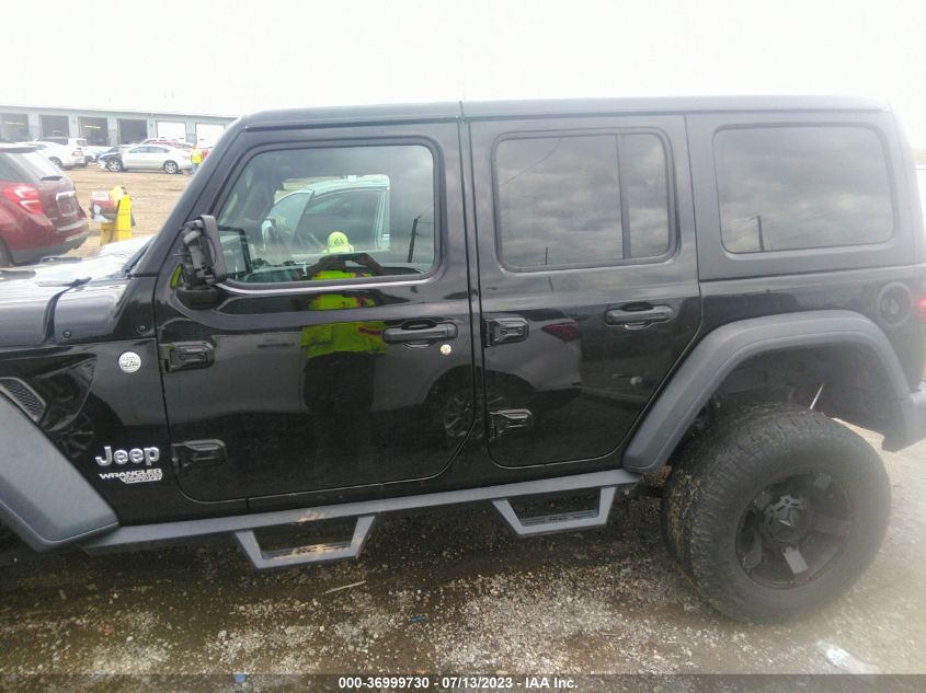 2018 JEEP WRANGLER UNLIMITED SPORT - 1C4HJXDG2JW171413
