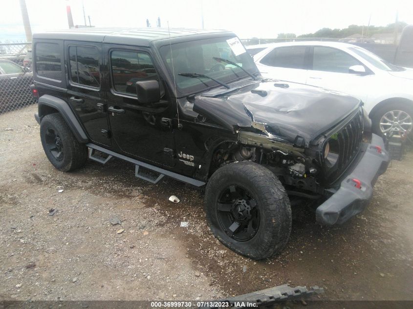 2018 JEEP WRANGLER UNLIMITED SPORT - 1C4HJXDG2JW171413
