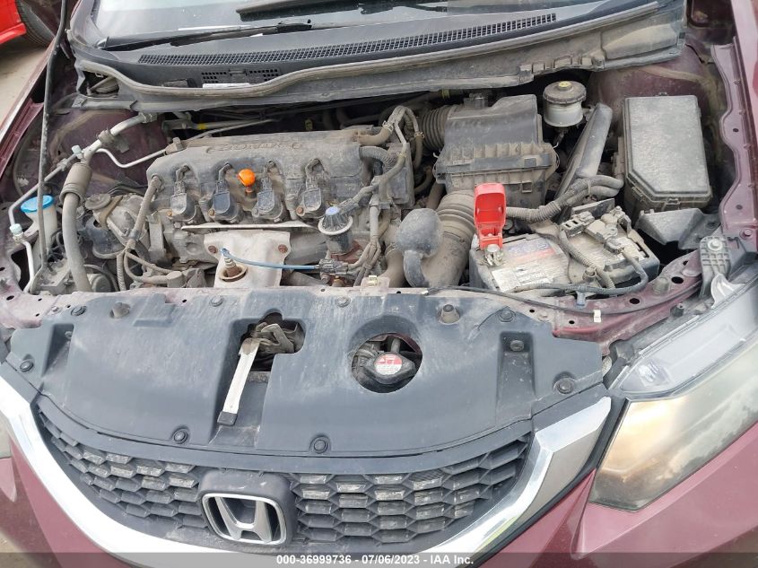 2013 HONDA CIVIC SDN LX - 2HGFB2F5XDH510989