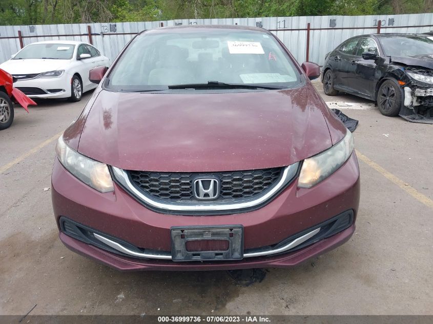 2013 HONDA CIVIC SDN LX - 2HGFB2F5XDH510989