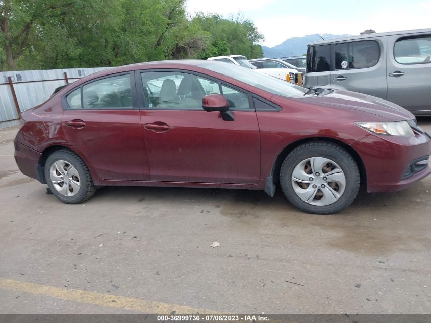 2013 HONDA CIVIC SDN LX - 2HGFB2F5XDH510989