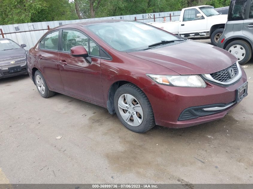 2013 HONDA CIVIC SDN LX - 2HGFB2F5XDH510989