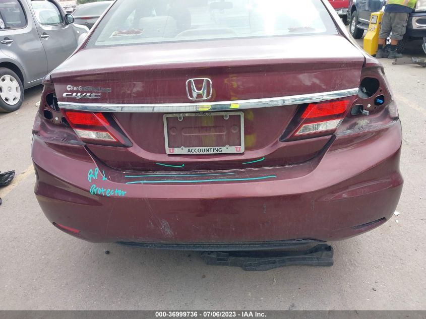 2013 HONDA CIVIC SDN LX - 2HGFB2F5XDH510989