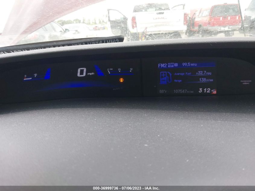 2013 HONDA CIVIC SDN LX - 2HGFB2F5XDH510989