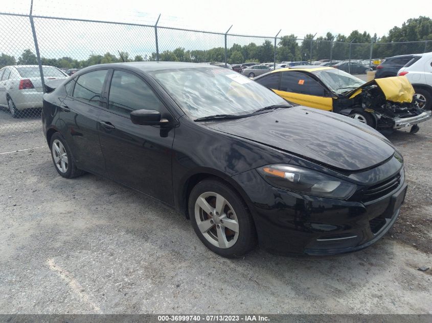 2016 DODGE DART SXT - 1C3CDFBBXGD652781