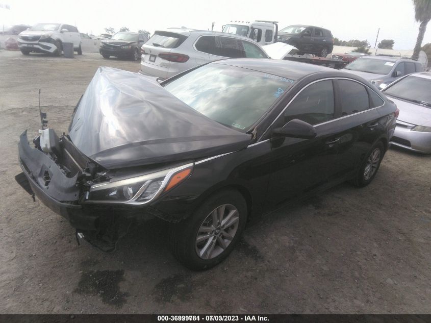 2017 HYUNDAI SONATA 2.4L - 5NPE24AF1HH531782