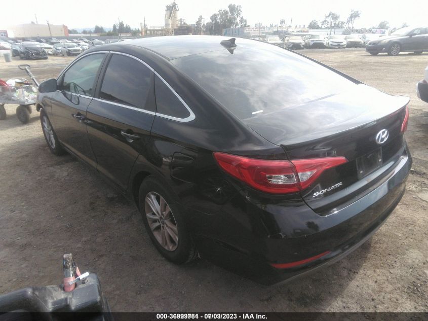 2017 HYUNDAI SONATA 2.4L - 5NPE24AF1HH531782