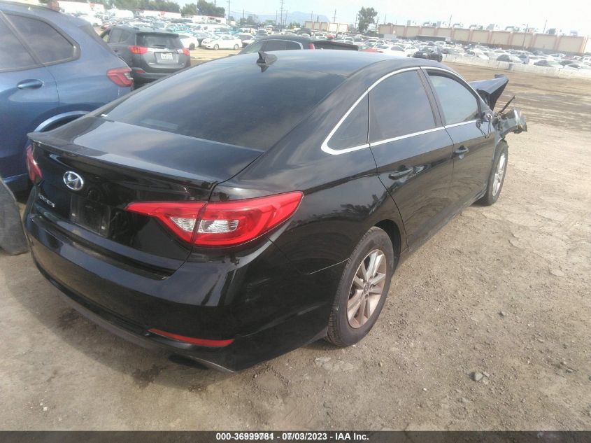 2017 HYUNDAI SONATA 2.4L - 5NPE24AF1HH531782