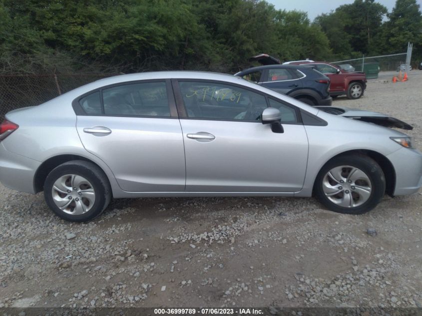 2015 HONDA CIVIC SEDAN LX - 19XFB2F53FE116814