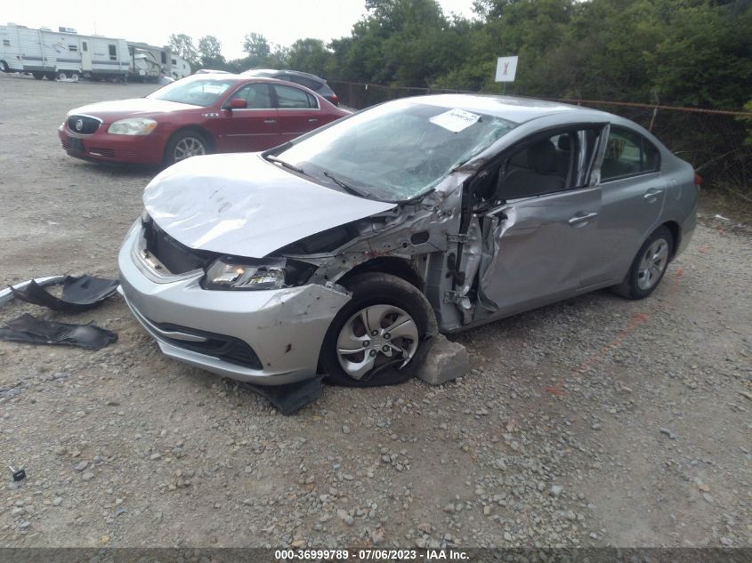 2015 HONDA CIVIC SEDAN LX - 19XFB2F53FE116814