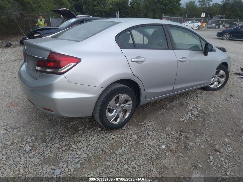 2015 HONDA CIVIC SEDAN LX - 19XFB2F53FE116814