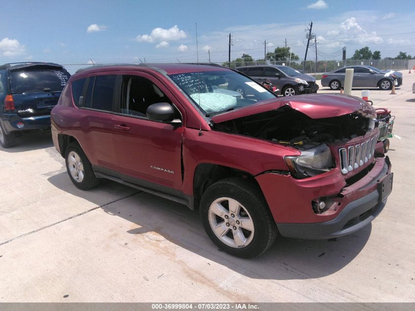 VIN 1C4NJCBA5ED742887 2014 JEEP COMPASS no.1