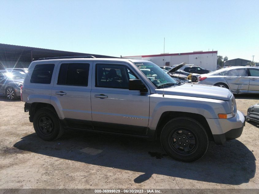 2016 JEEP PATRIOT SPORT - 1C4NJPBA1GD528599