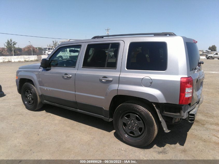 2016 JEEP PATRIOT SPORT - 1C4NJPBA1GD528599