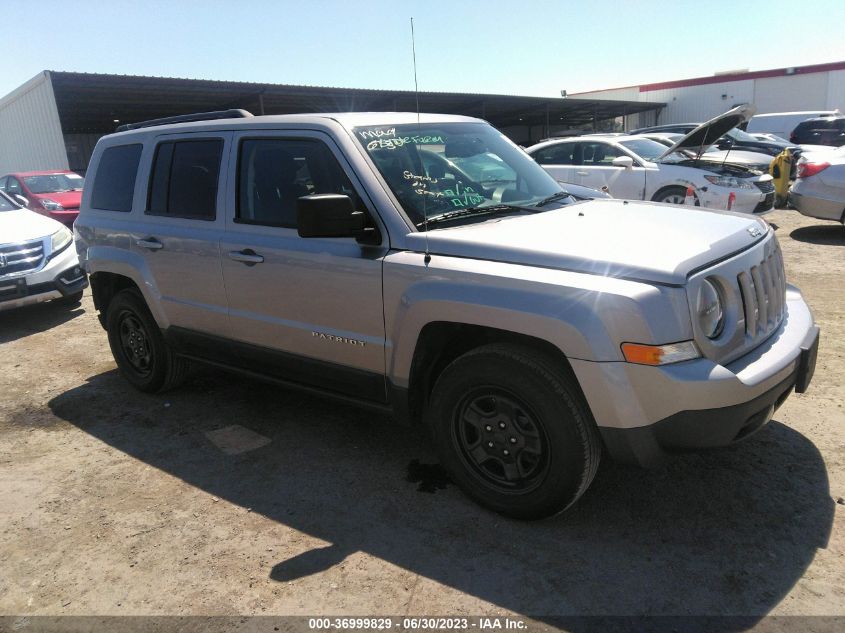 2016 JEEP PATRIOT SPORT - 1C4NJPBA1GD528599