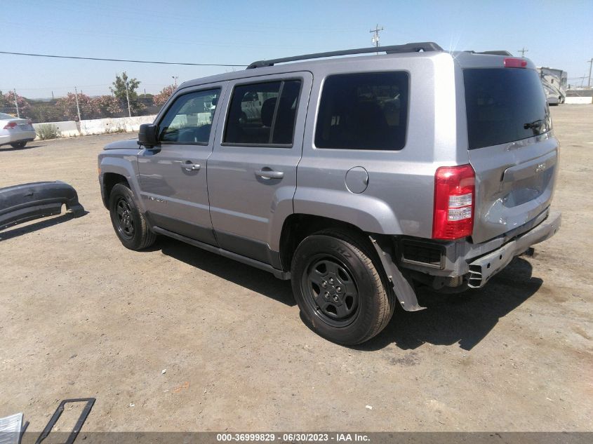 2016 JEEP PATRIOT SPORT - 1C4NJPBA1GD528599