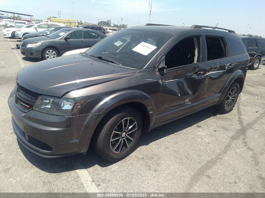 2017 DODGE JOURNEY SE - 3C4PDCAB2HT684245