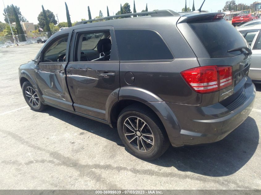 2017 DODGE JOURNEY SE - 3C4PDCAB2HT684245