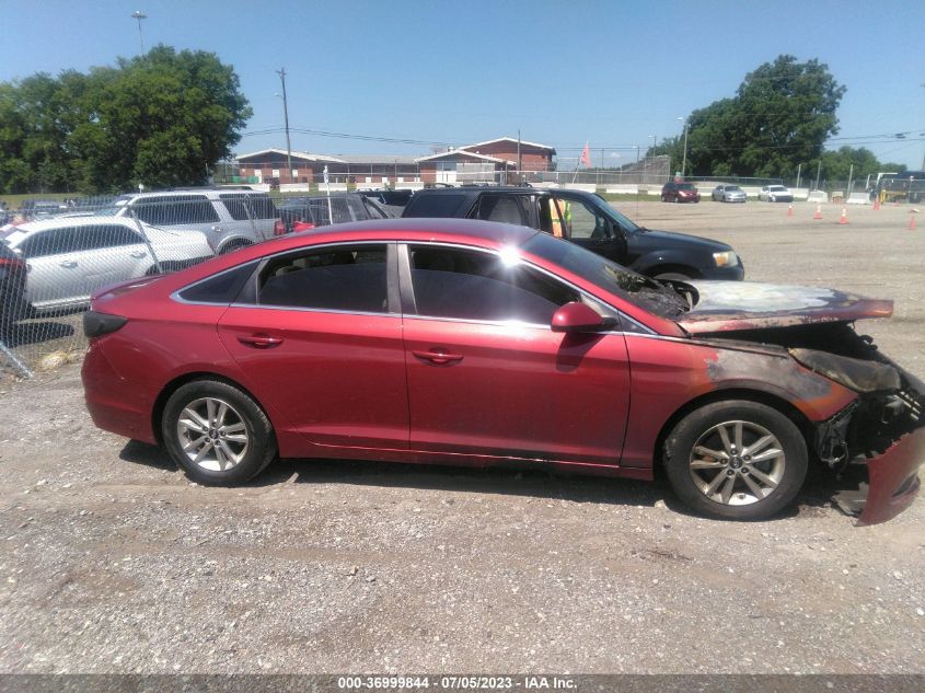 2015 HYUNDAI SONATA 2.4L SE - 5NPE24AFXFH184093