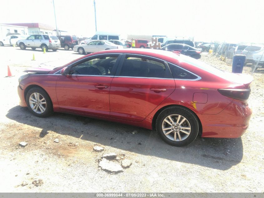 2015 HYUNDAI SONATA 2.4L SE - 5NPE24AFXFH184093