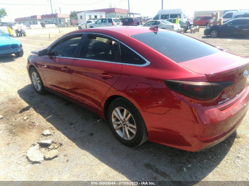 2015 HYUNDAI SONATA 2.4L SE - 5NPE24AFXFH184093