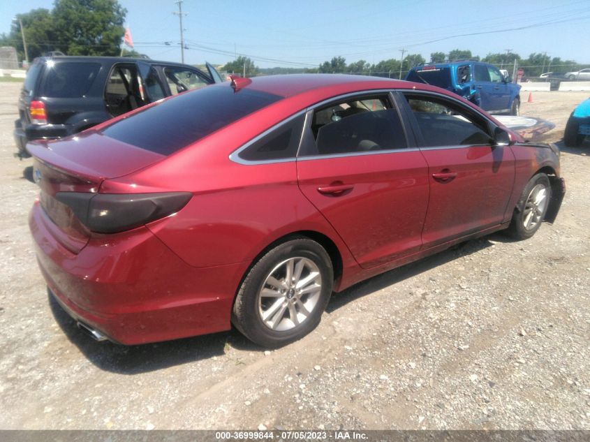 2015 HYUNDAI SONATA 2.4L SE - 5NPE24AFXFH184093