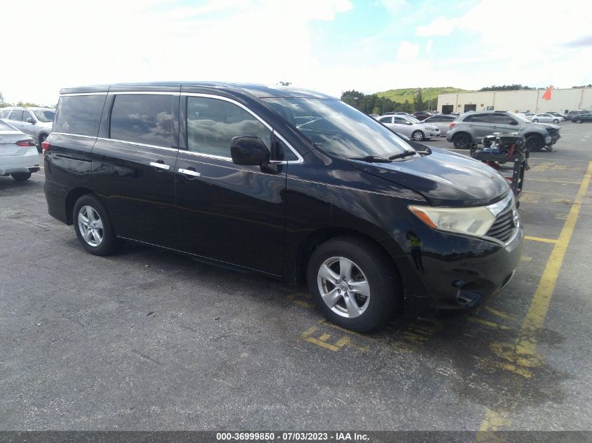 2014 NISSAN QUEST SV - JN8AE2KP1E9101535