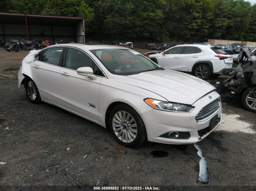 2016 FORD FUSION ENERGI SE LUXURY - 3FA6P0PU4GR309629