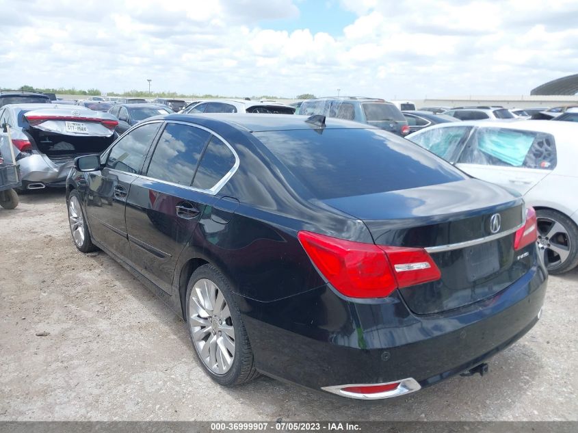 2014 ACURA RLX ADVANCE PKG - JH4KC1F98EC000280