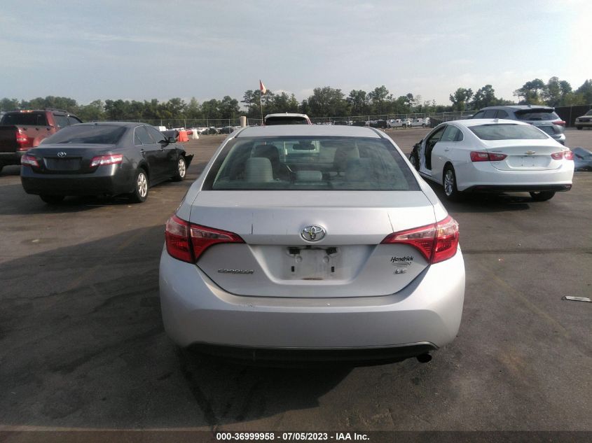2018 TOYOTA COROLLA L/LE/XLE/SE/XSE - 5YFBURHE0JP850591