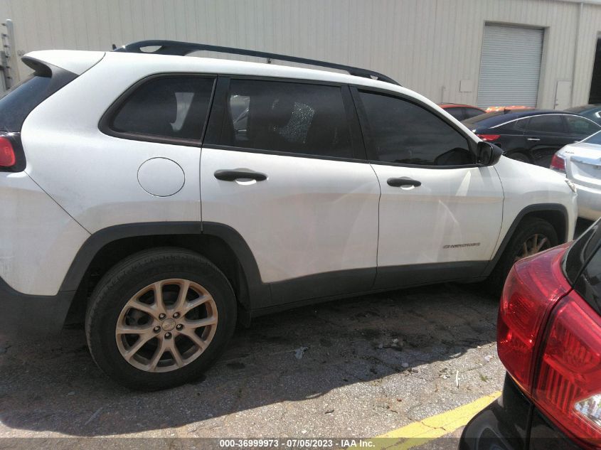 2016 JEEP CHEROKEE SPORT - 1C4PJLAB5GW347053